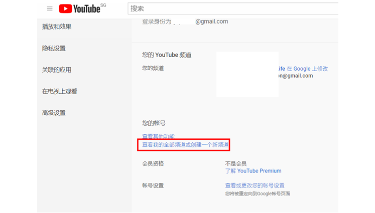 YouTube频道